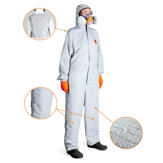 JETA SAFETY JPC-175 Защитный комбинезон Carbo-Master с антистатическими свойствами