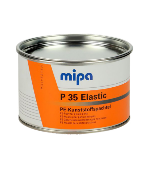 Mipa P 35 Elastic Шпатлевка эластичная для пластиков темно-серая 1кг