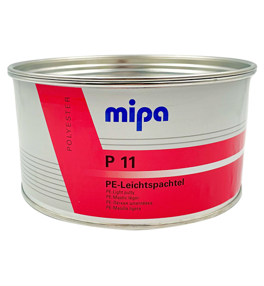 Mipa P11 Шпатлёвка легкая белая (мелкозернистая, доводочная) 1л