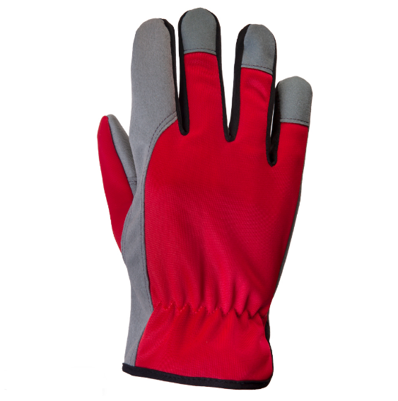 JETA SAFETY JLE625 Winter Motor Утепленные рабочие перчатки из трикотажа и PU кожи