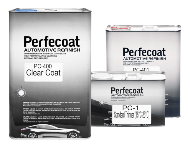 Perfecoat Комплект Лак PC-400 стандартный 5л + отвердитель PC-401 2,5л + разбавитель PC-1 1л