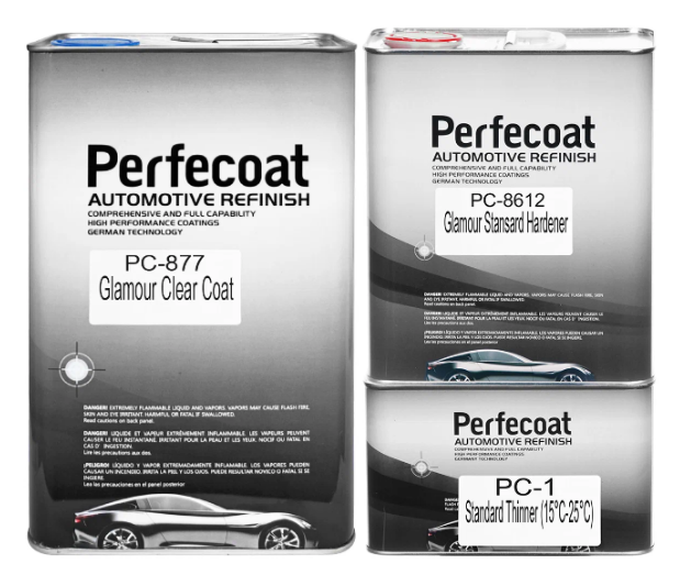 Perfecoat Комплект Лак PC-877 5л + отвердитель PC-8612 2,5л + разбавитель PС-1 1л