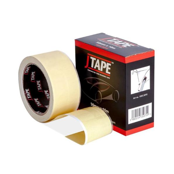 JTAPE Маскирующая лента для уплотнителей стёкол  Perforated Trim 50мм х 10м