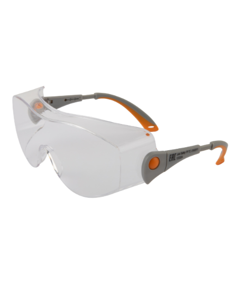 JETA SAFETY Очки защитные JSG-3911 Oculus открытого типа с боковой защитой и регулировкой, прозрачные линзы