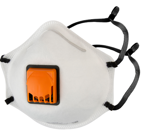 JETA SAFETY JM-7622 Чашеобразный противоаэрозольный респиратор с клапаном (FFP2 R D)