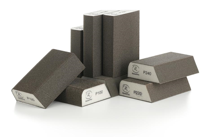 RoxelPro Комбинированный шлифовальный блок 98х69х26мм