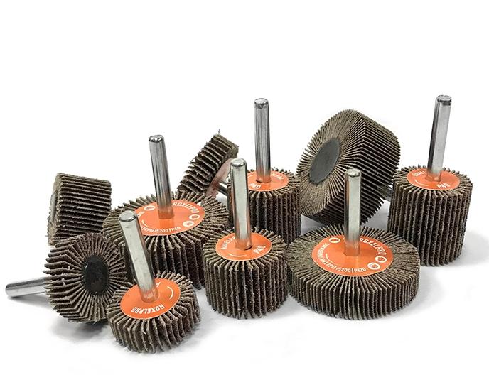 RoxelPro ROXTOP Лепестковая абразивная щётка на шпинделе