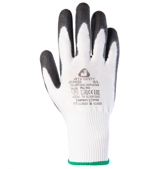 JETA SAFETY JCP031 Антипорезные перчатки с полиуретановым покрытием (3 класс)