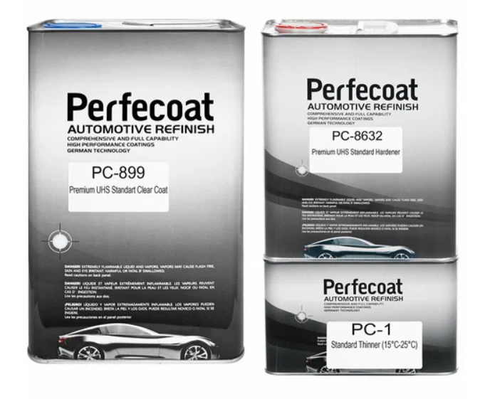 Perfecoat Комплект Лак PC-899 5л + отвердитель PC-8632 2,5л + разбавитель PC-1 1л