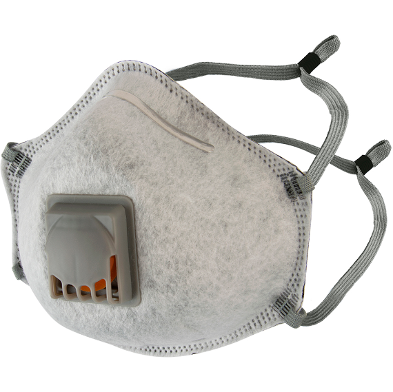 JETA SAFETY JM-7626 Чашеобразный респиратор с клапаном и угольным слоем (FFP2 R D)