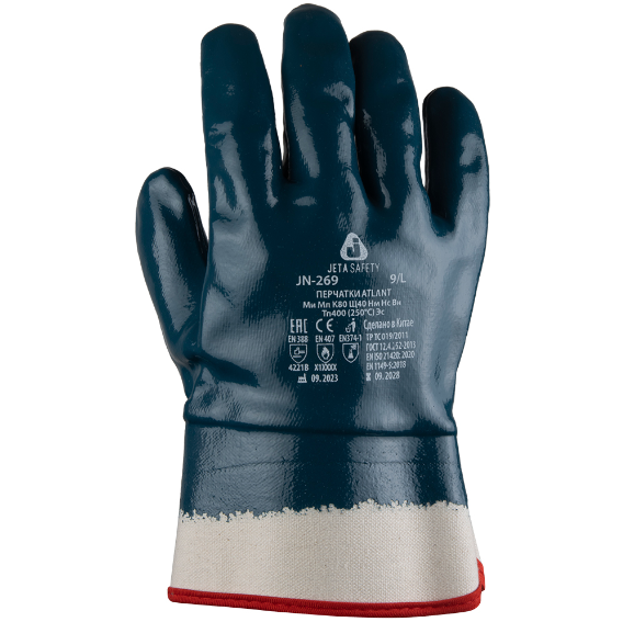 JETA SAFETY JN-269 Atlant Перчатки с полным нитриловым покрытием