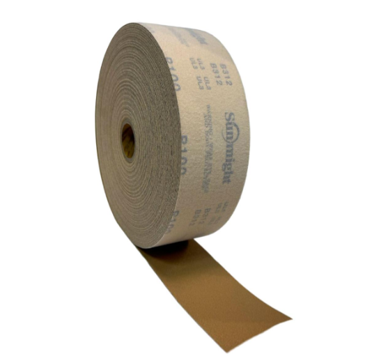 Sunmight GOLD B312T Шлифовальная бумага в рулонах, на липучке