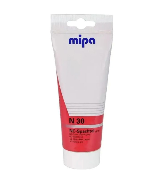 Mipa N 30 1К нитро шпатлёвка мелкозернистая финишная серая 250гр