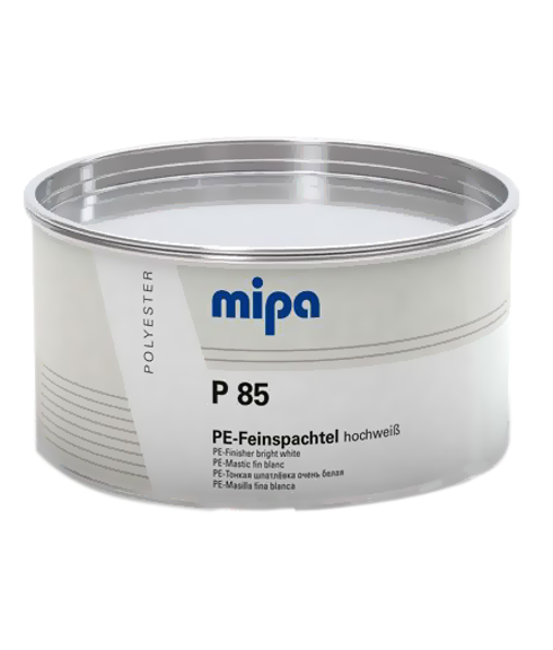Mipa P 85 Шпатлёвка тонкая(доводочная) белая 1кг