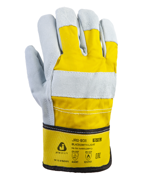 JETA SAFETY JRG-9011 Blacksmith Light Перчатки комбинированные из спилка (АВ)