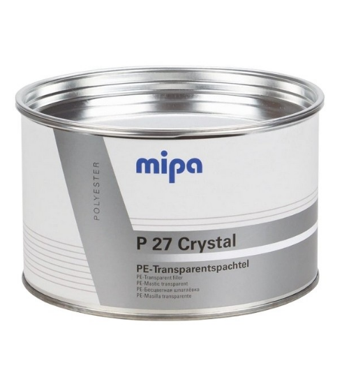 Mipa P 27 Crystal Шпатлёвка бесцветная (для карбоновых деталей) 1кг