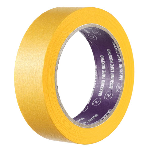 RoxelPro ROXPRO 5010 Малярная лента 30мм х 50м на рисовой бумаге Ваши