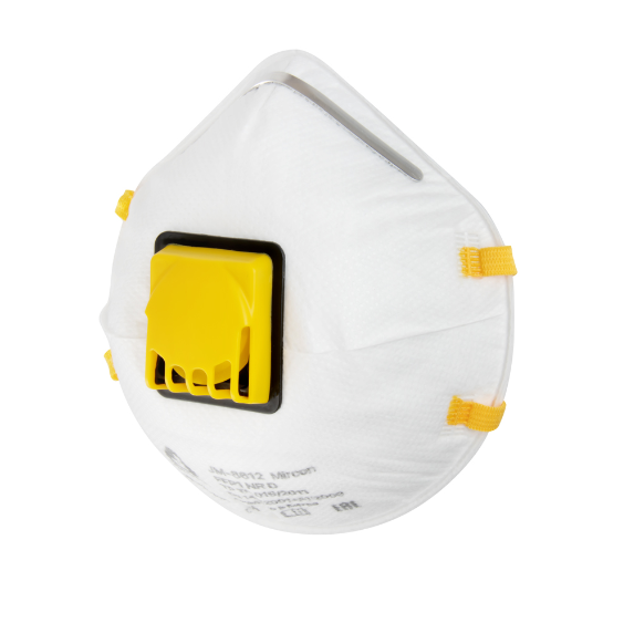 JETA SAFETY JM-8612 Чашеобразный респиратор с клапаном (FFP1 NR D)