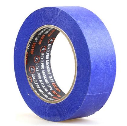 RoxelPro ROXTOP 7095 Малярная лента, водостойкая, УФ стойкая, 95°, синяя