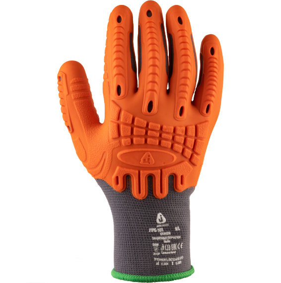 JETA SAFETY JTPE-101 Kraken Защитные перчатки с покрытием из термопласта
