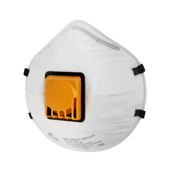 JETA SAFETY JM-8622 Чашеобразный респиратор с клапаном (FFP2 NR D)