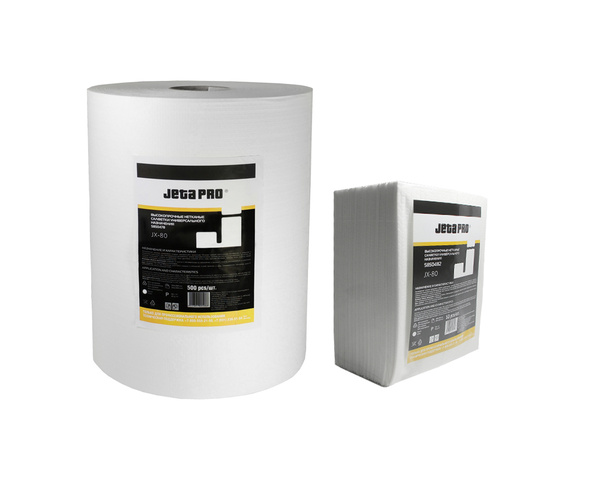 JETA PRO JX-80 Высокопрочные нетканые салфетки для обезжиривания