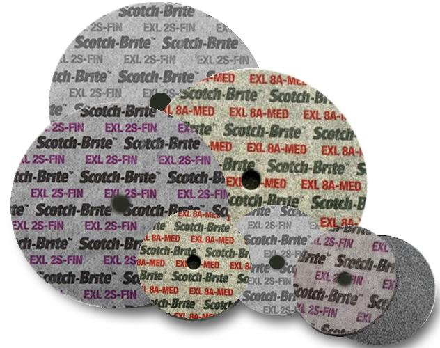 3M Scotch-Brite™ XL-UW Прессованный шлифовальный круг